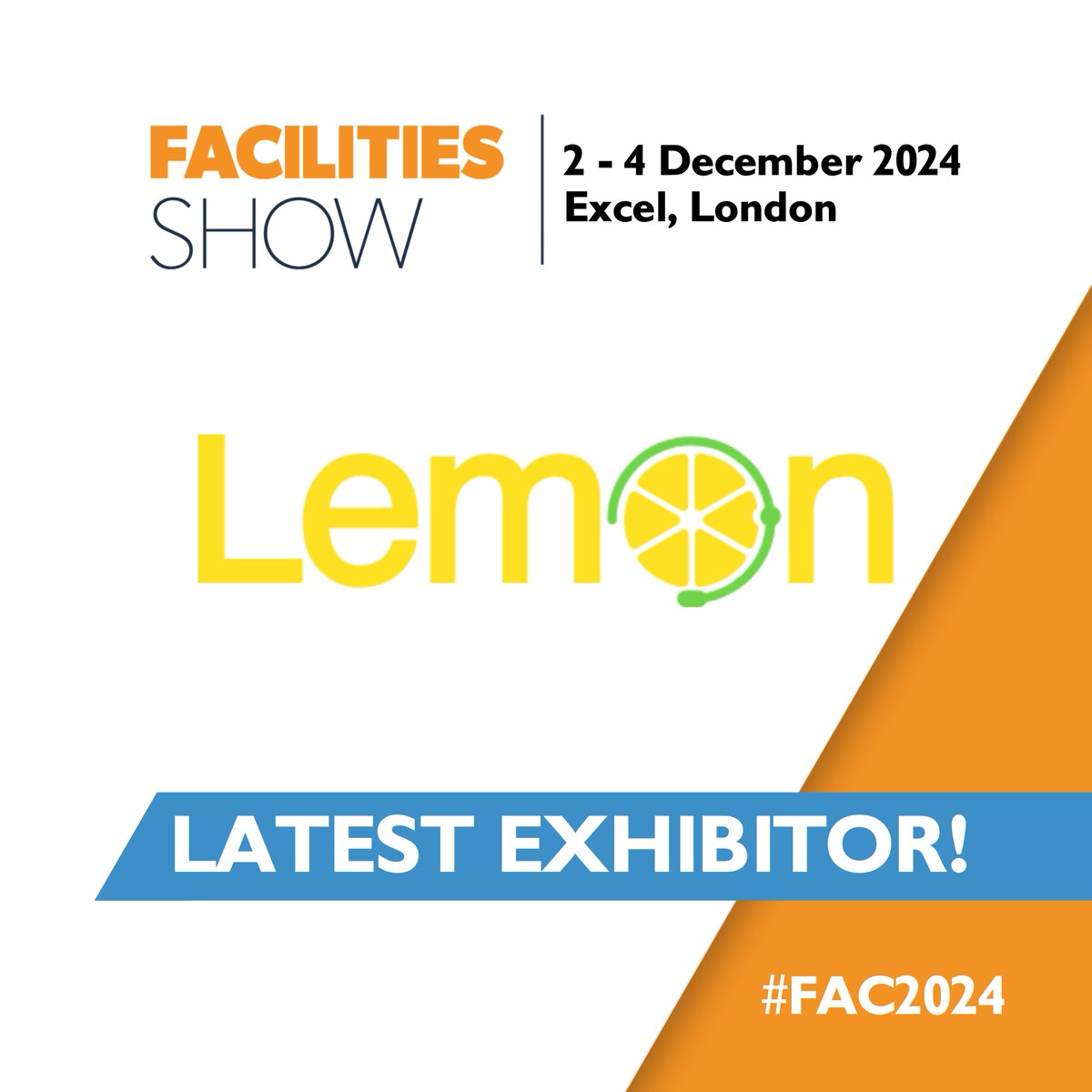 Exciting news! 🎉Lemon Contact Centre has joined the exhibitor lineup for #FAC2024!
Lemon Contact Centre is a 24/7, UK based, contact centre providing customer service solutions to facilities maintenance &amp; care companies worldwide.

Exhibit with us today: join.facilitiesshow.com/LP=1538?utm_co…
