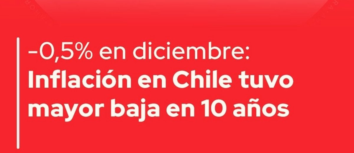rod_herrera's tweet photo. Que bueno por los chilenos endeudados en UF (Bajará 184 pesos este mes) y que malo por los que se van a enojar porque esta buena noticia no les sirve para hacer su punto político. https://t.co/Z7S7XkiIMp