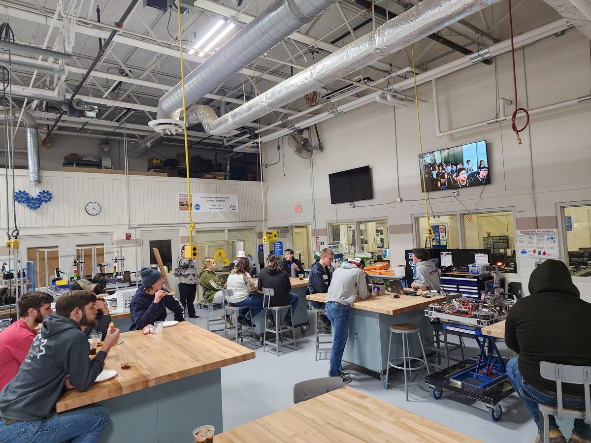 The start of the 2024 FIRST robotics season is underway.  We had a great turnout for Kickoff of this year's game, CreScendO. 

Work sessions start Mon. and Wed. 3-6 pm and Thurs. 5-8 pm. If you are interested in joining our team, please contact me at josh.wonders@lisd.us