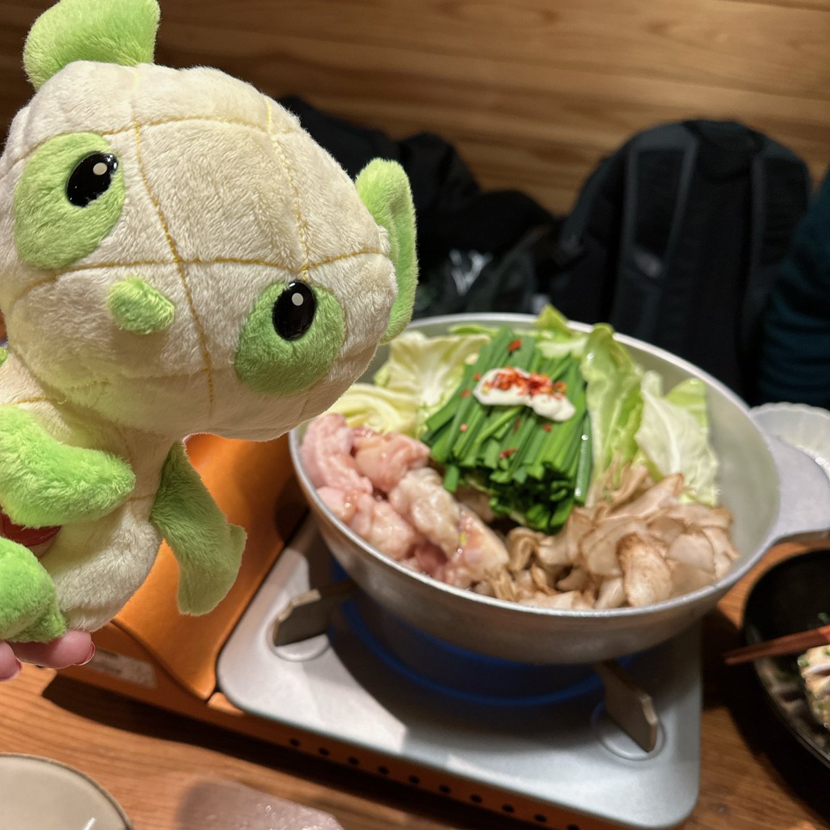yunta8686msa's tweet photo. 寒い日のライヴ帰りのもつ鍋最高。
(これ昨日ですー！) https://t.co/Zsg0Wvq82H