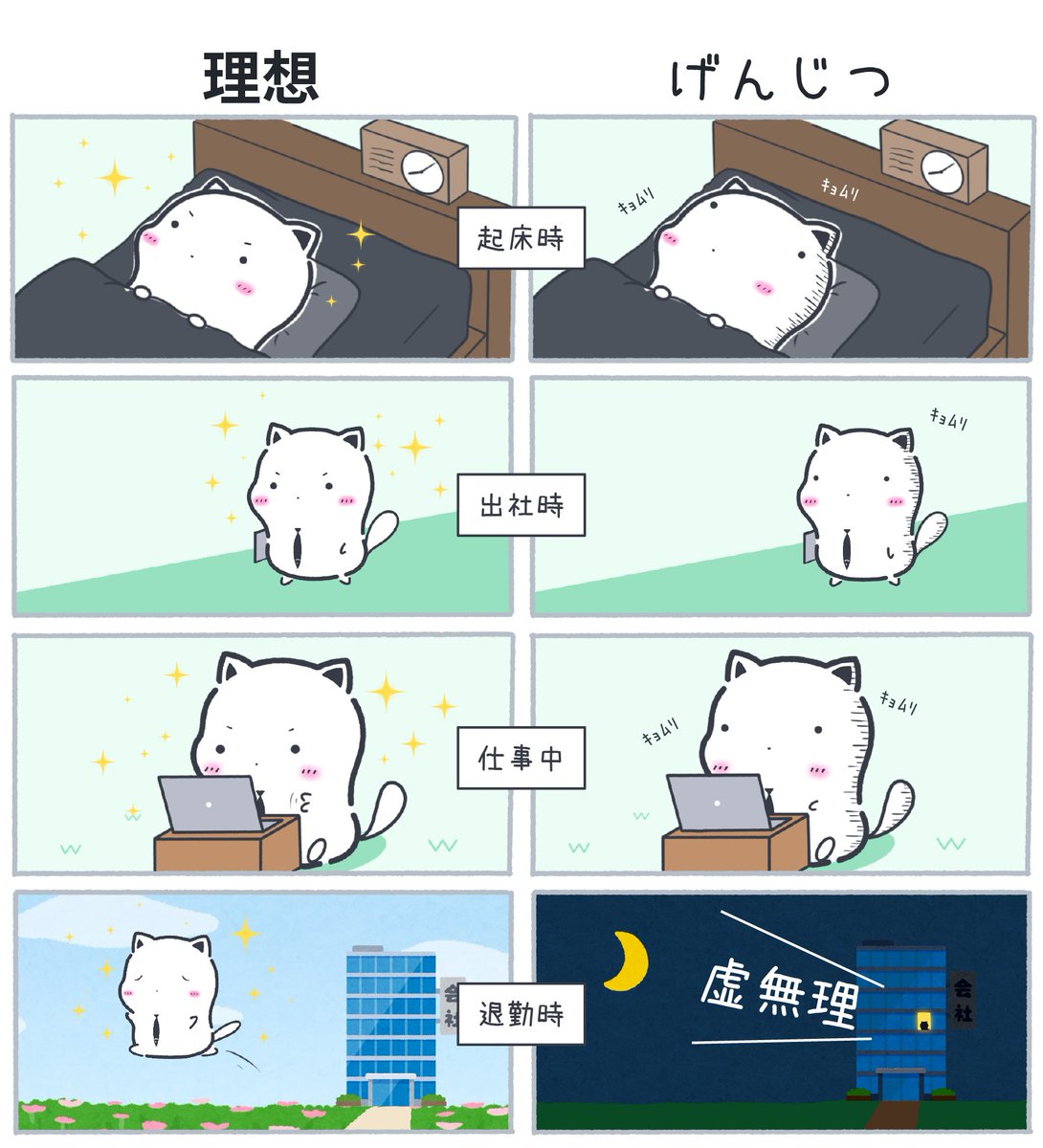 連休明けの我々 