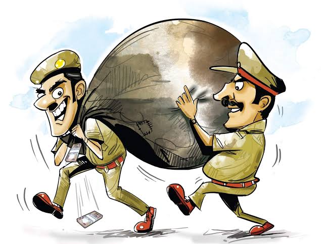 Police officers are earning over 10 lakh Rs monthly. They demand opening money for new shops and monthly payments based on shop size. The entire police chain is corrupt, prioritizing personal gain over the duty to protect and serve. Don't believe me? Ask any shop owner.