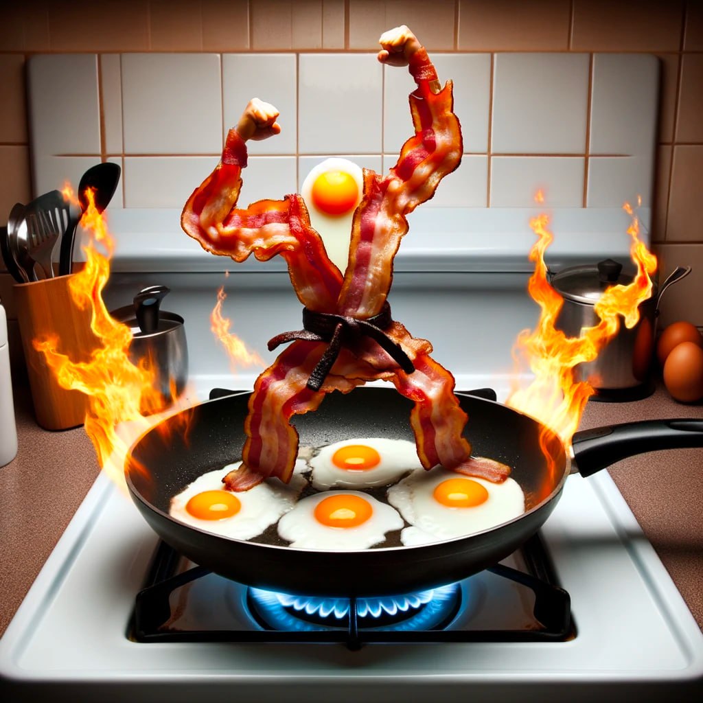 onlylarping's tweet photo. Rise &amp; shine 🥋

16 days til the next karate combat snapshot.

$KARATE #UpOnlyGaming #breakfastmeats https://t.co/i2VcRbr3hJ