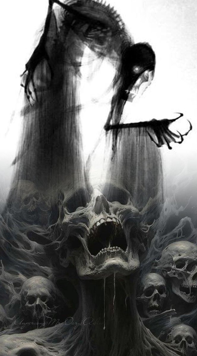 MrsDarylAdixon's tweet photo. It's Monday again... #Mondaymood Wish you all a macabre #MondayMassacre in #SweetDarkness and #DarkSilence 😈
#darkart #bizarreedits  #darkgothic #depressionhelp #seclusion #forlorness
#horrorart #immortal_gothic #creaturesofthedark #creepy #weird #undead #lostsoul #darksoul https://t.co/A7o6BaY7r8