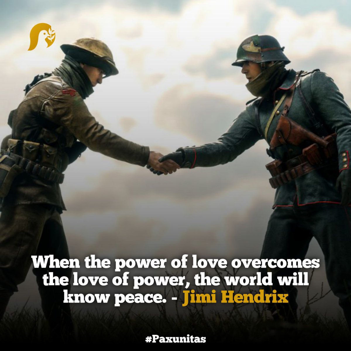 PaxUnitas's tweet photo. As Jimmy states it! Power of love over the love of power! We are advocating for peace!
#paxu #paxunitas #gaza #ukraine #war #antiwar #peace #PeaceNetwork https://t.co/Llq46GH86k