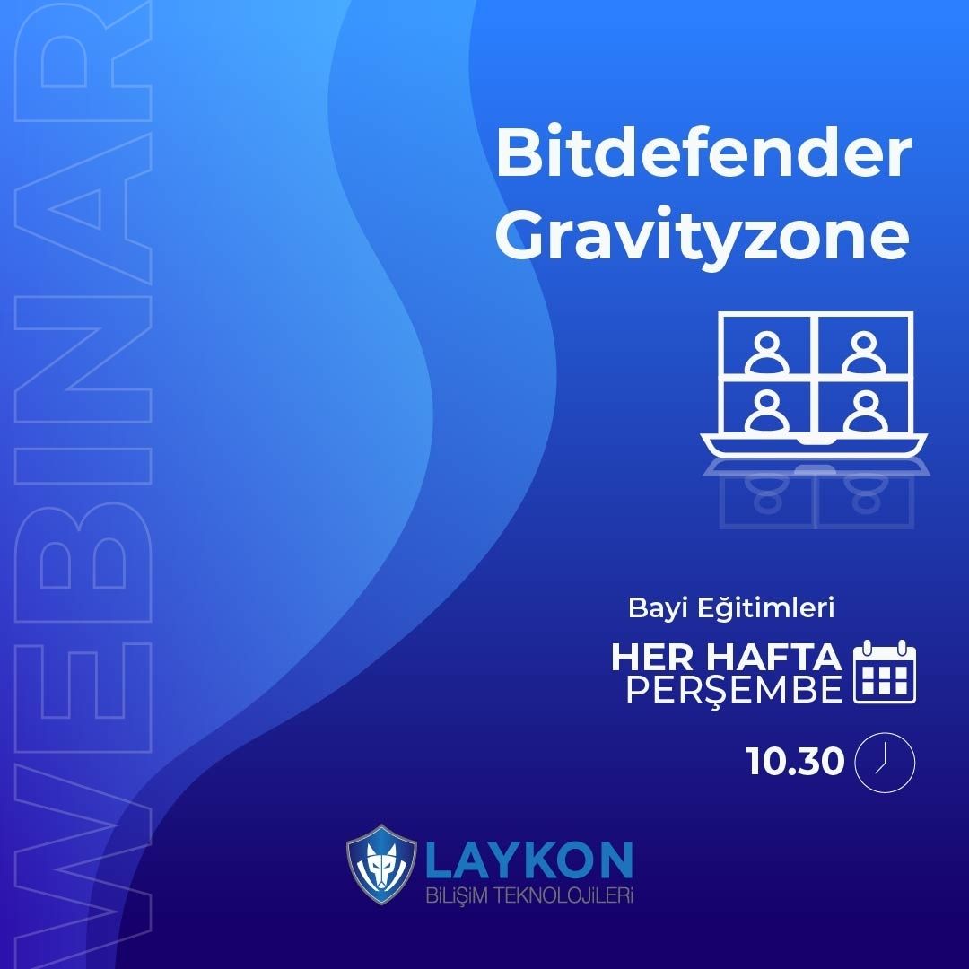 LaykonBilisim's tweet photo. Teknik ekip tarafından verilen eğitimler Zoom üzerinden gerçekleştirilmektedir.
Bitdefender Gravityzone kurumsal ürün tanıtım eğitimi hakkında detayları öğrenmek için DM üzerinden bizlerle iletişime geçebilirsiniz.

#LaykonBilişimTeknolojileri #Bitdefender #antivirüs https://t.co/z7IyHaGKkV
