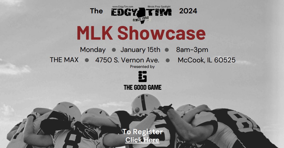 Just one week from today! Sign up for the annual EDGYTIM MLK Day Showcase which will be held on January 15th 2024 more details are linked here edgy-tim-mlk-showcase.eventlify.com