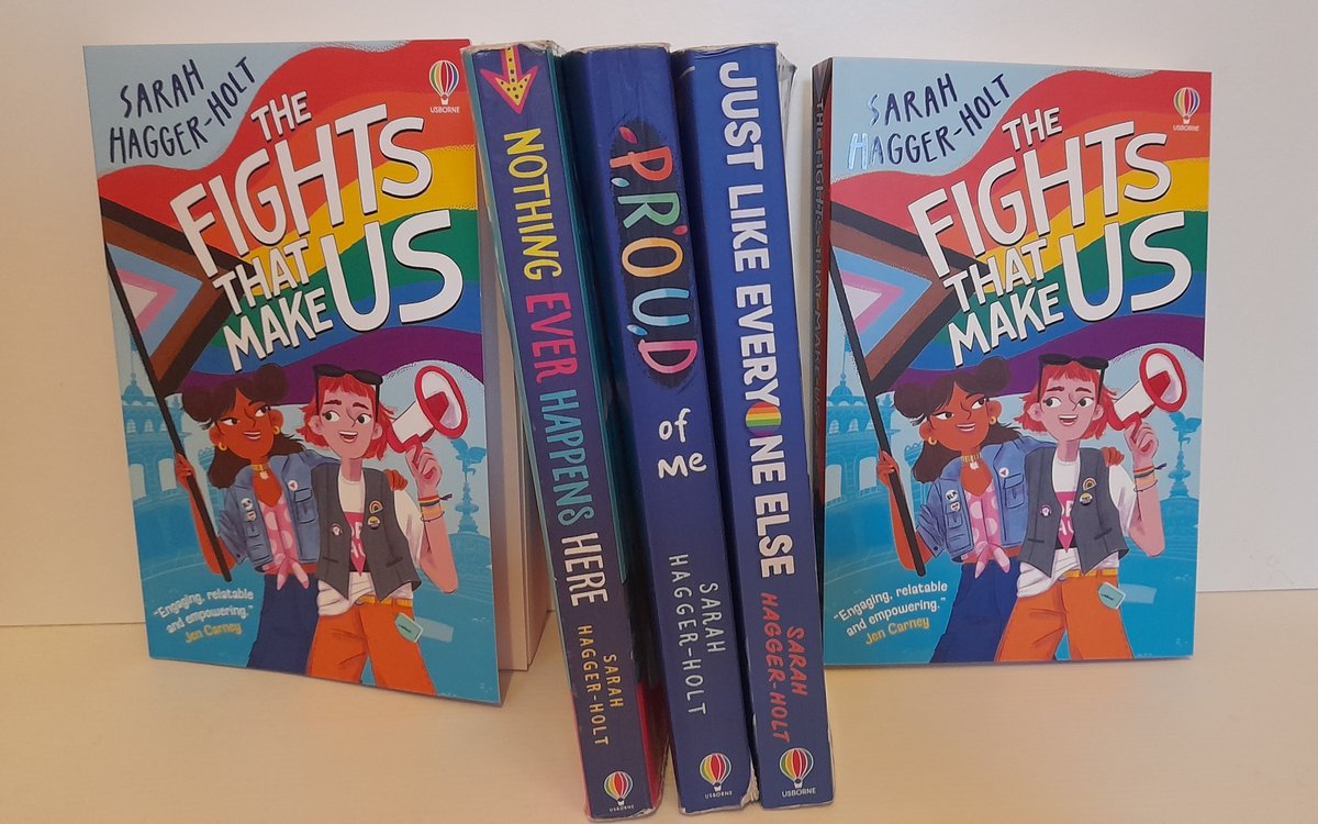 It's #giveaway time. Follow & RT to be in with a chance to win 'The Fights That Make Us' AND its three siblings! Random winner picked midday on launch day (1 Feb). UK only.