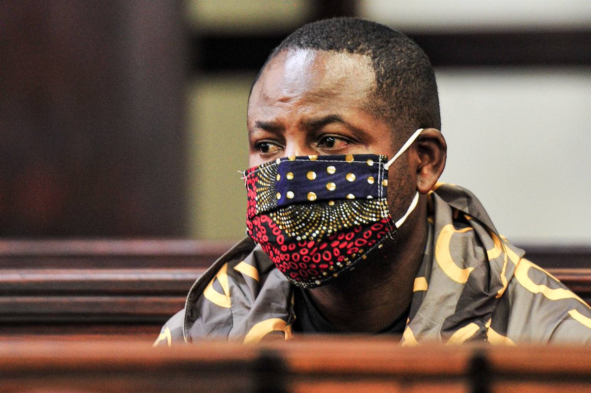Musa_Khawula's tweet photo. Layla Moreki's boyfriend Amon Namara (45) swindled a Sandton-based woman he met on Tinder of R3 million. 

Amon Namara tricked his then lover to invest in a business start up. Upon investigation the Sandton-based woman found that Amon Namara bought a blue Mercedes Benz in a car dealership in Centurion worth over R722 000.

The Sandton-based woman transfered R1.2 million into Amon's account and the R1.7 million was in cash. After collecting the money Amon vanished into thin air.