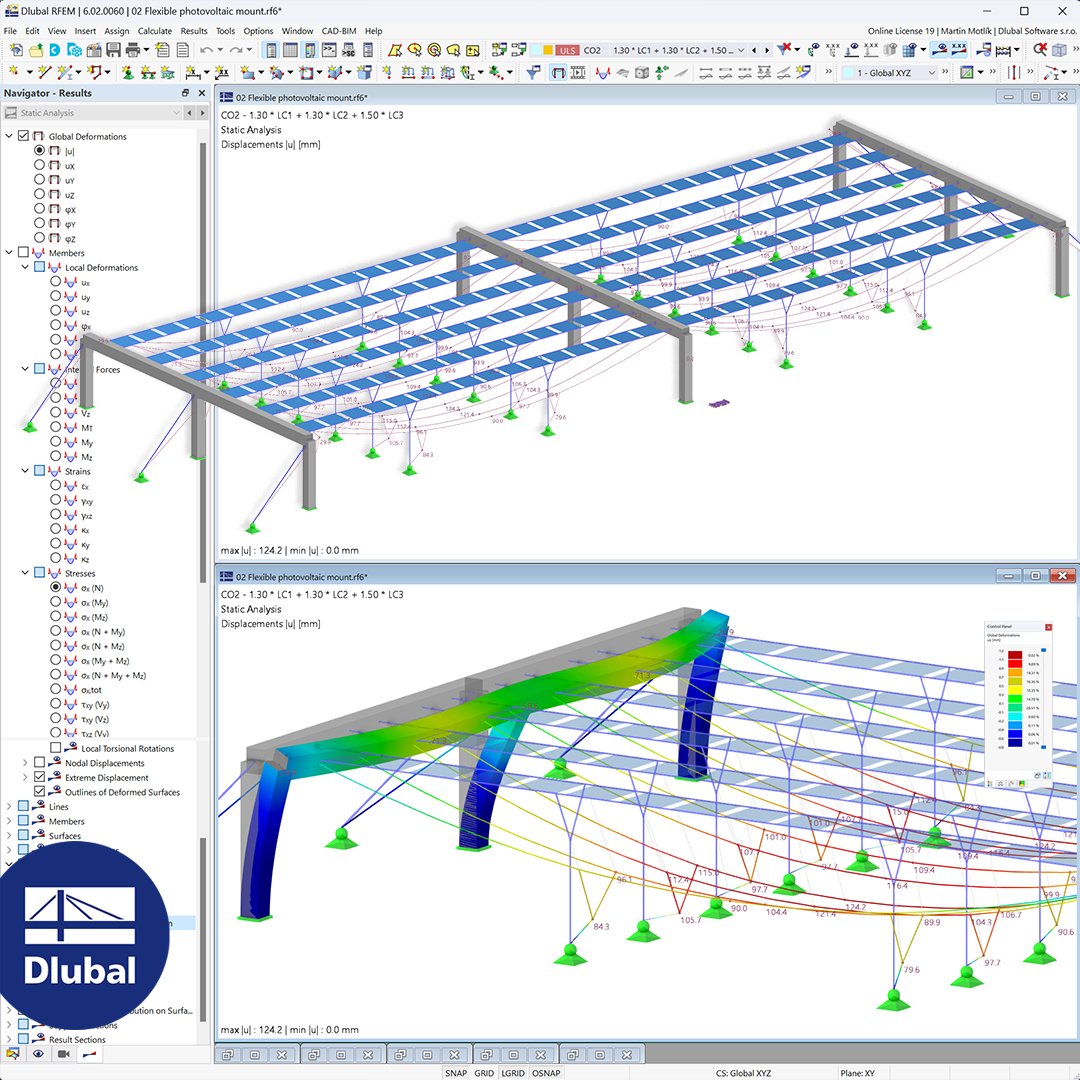 dlubal_en's tweet photo. 🔔 Flexible Photovoltaic Mount | Structural Analysis Model for RFEM 6 to Download
👉 https://t.co/C5LmxS0PXb
#ConcreteStructures #ReinforcedConcreteStructures #ReinforcedConcrete #Eurocode2 #EC2 #Dlubal #DlubalSoftware #RFEM #RSTAB https://t.co/jf1cOOu8gN