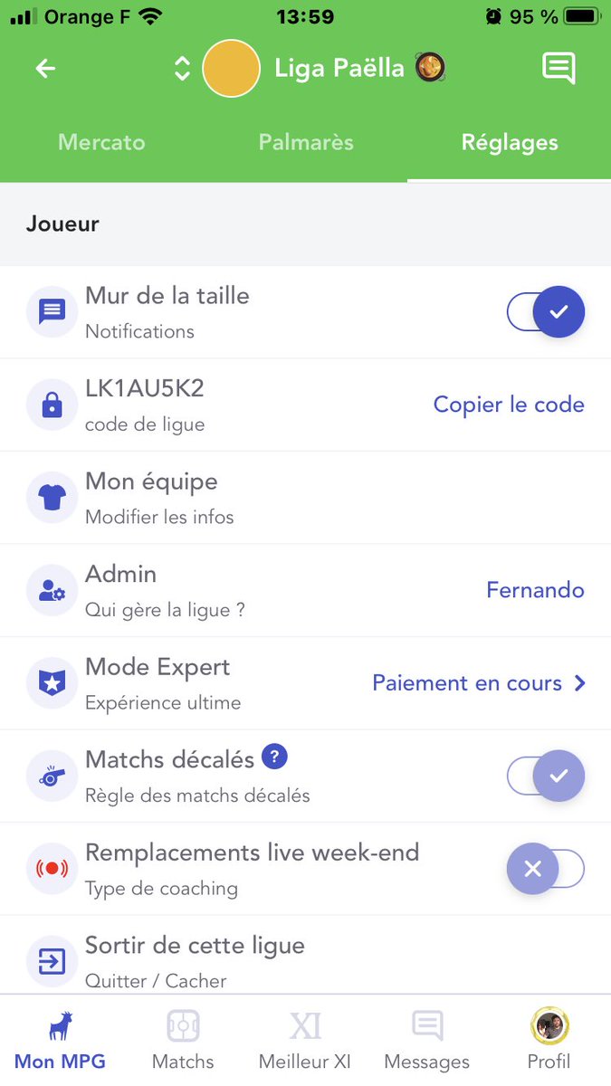 cedricgaubert's tweet photo. @MonPetitGazon bonjour mpg
Toute une ligue bloquée quand elle veut faire le mercato par le
Smartphone .. sur pc cela passe mais on fait comment quand on a pas de pc https://t.co/G8sSvCOn5E