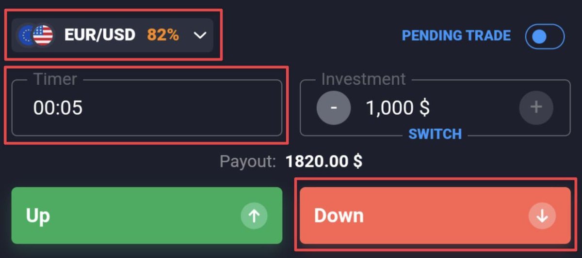 Dolph140's tweet photo. ✅Follow the signal

💸Сurrency pair - 🇪🇺EUR/USD🇱🇷

⌚️Put on 5 minutes

Put it DOWN⬇️ https://t.co/lFW8wTL32K