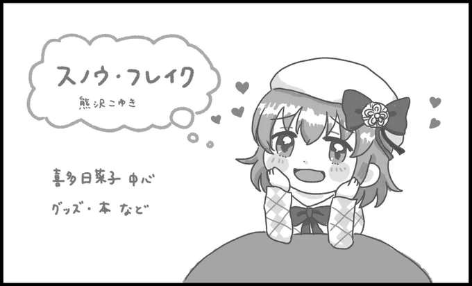 あけましておめでとうございます!
熊沢こゆきです。
この度、シンステに申し込んだのでお知らせです!
喜多日菜子のゆる4コマ本作る予定です!

今年もよろしくお願いします🙇‍♀️💓 