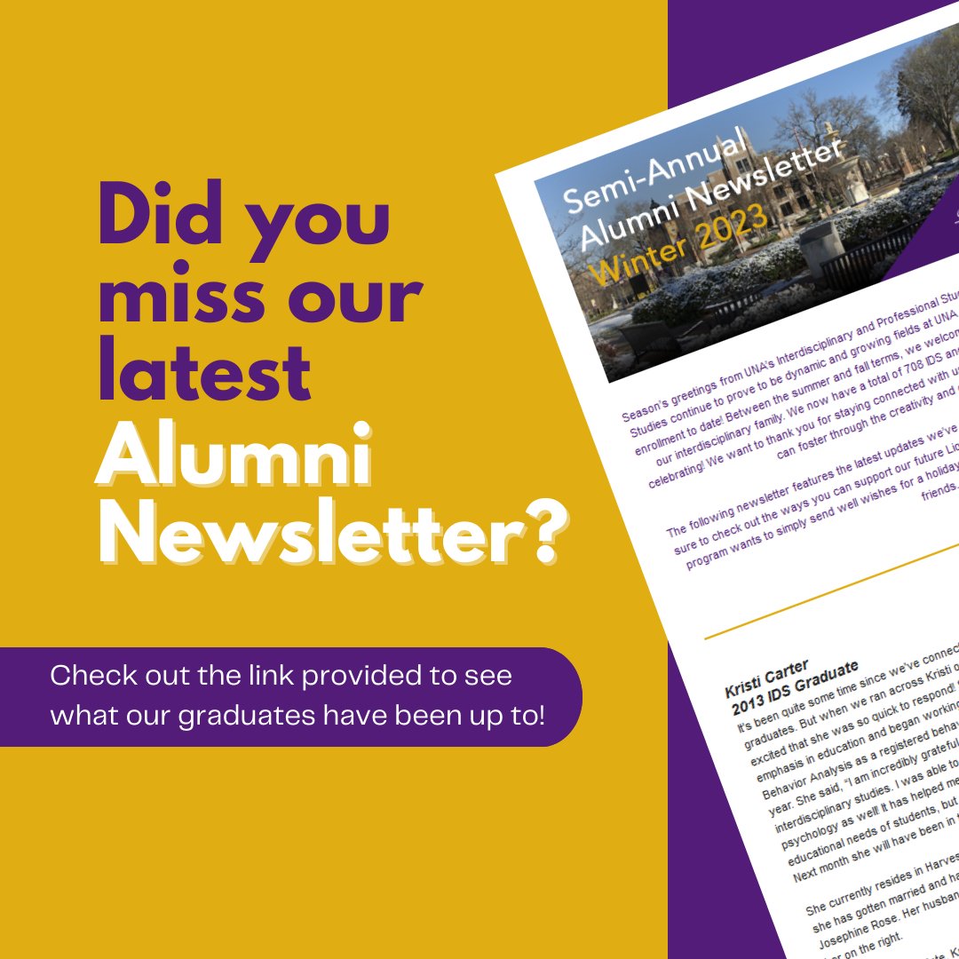 See the latest and stay connected here: zurl.co/fcxF 
#MyUNA #CASEatUNA
