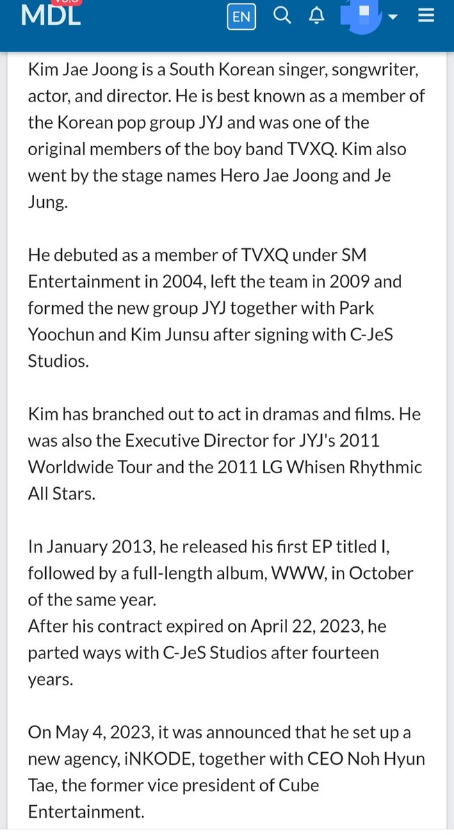 leli281119's tweet photo. Kim Jaejoong challenged Ruth’s hand dance of “With You”
So sweet 🥰

*
Kim Jae-joong, also known as Jaejoong, is a South Korean singer, songwriter, actor and director.  He is a member of the music group JYJ and one of the original members of the boy band TVXQ.  Wikipedia https://t.co/7kD5aaWp6D