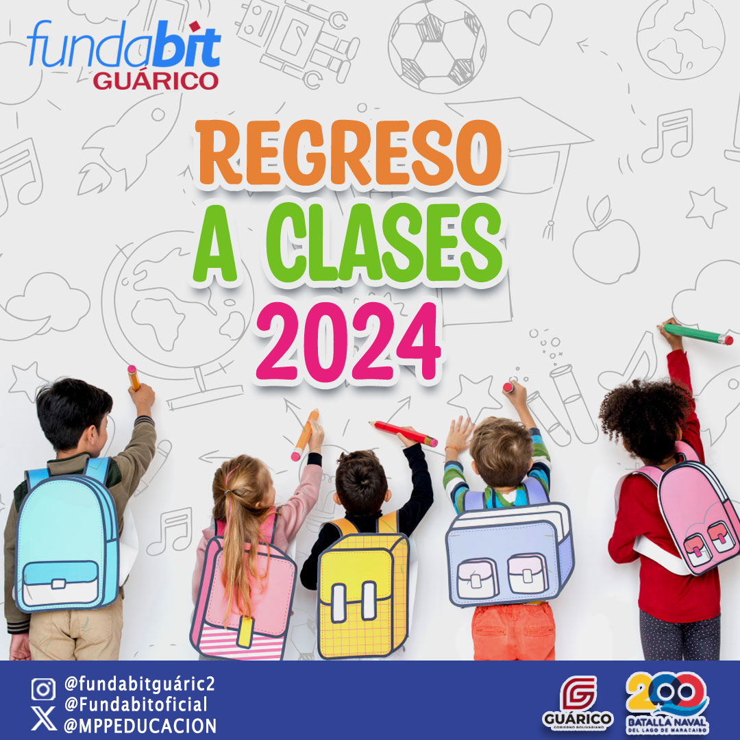 fundabitguaric2's tweet photo. Digamos presente
Hoy #08Enero Inicio de Clases.
En este 2024 vamos con todo para cumplir objetivos, superar desafíos y conquistar nuevas victorias. @NicolasMaduro @_LaAvanzadora @Fundabit_

 #FelizInicioDeClases2024 https://t.co/zZrjWX9xwH