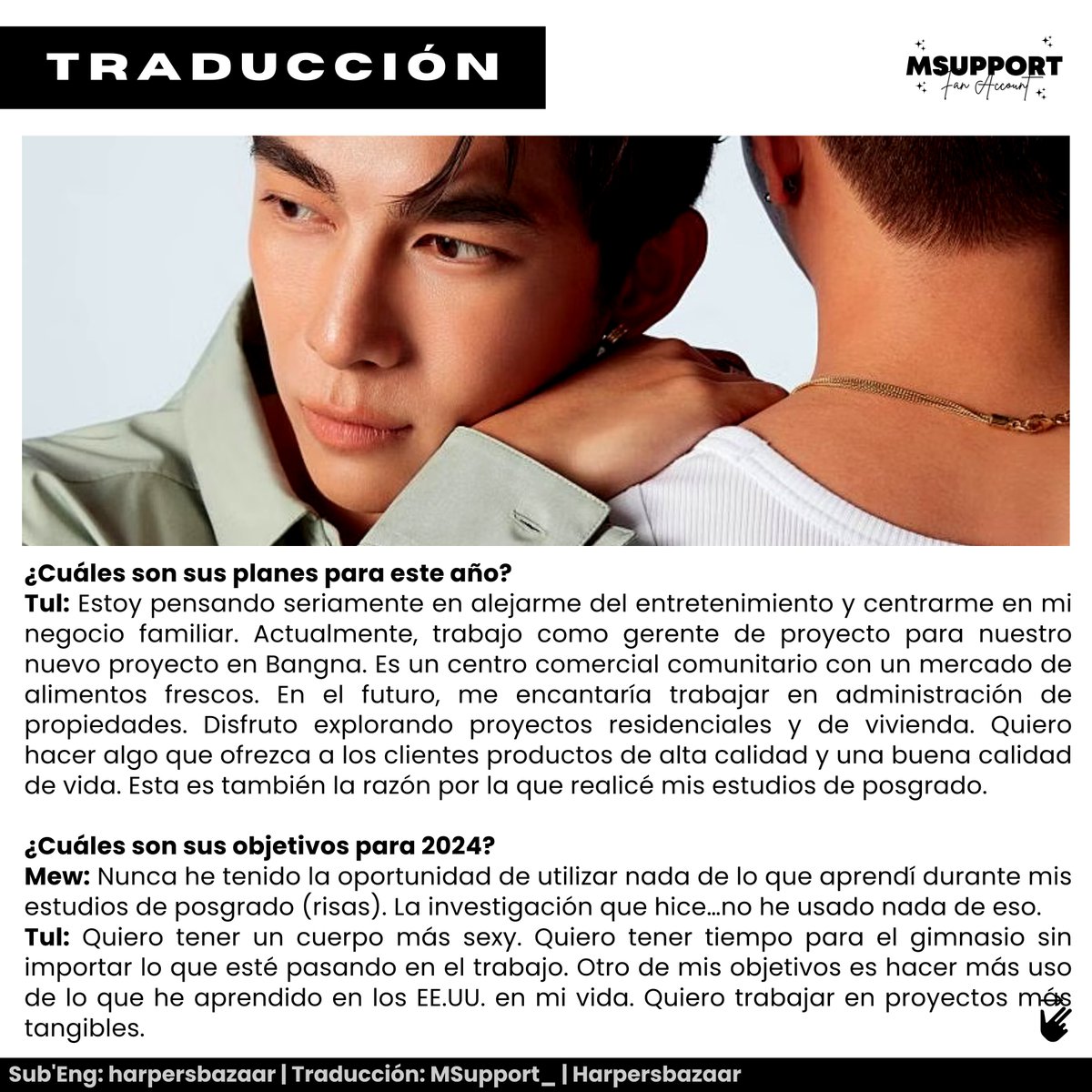 MSupport_'s tweet photo. @MSuppasit @MSuppasit #harpersbazaarsg #MewSuppasit #TulPakorn #มิวศุภศิษฏ์ #Mewlions #Thailand https://t.co/1MkQK4fcA3