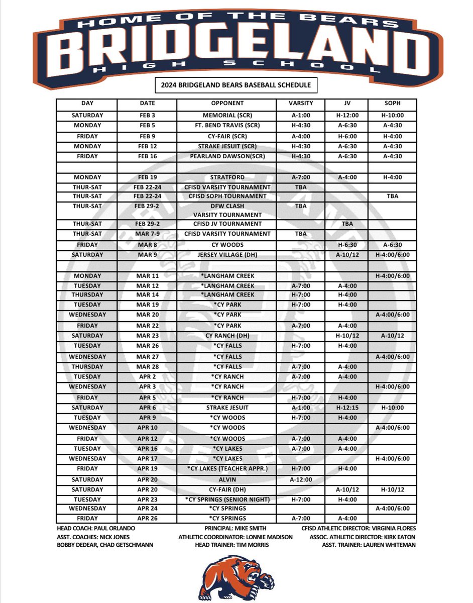 Bridgeland Baseball (@BridgelandBsb) on Twitter photo 2024-01-08 13:03:36