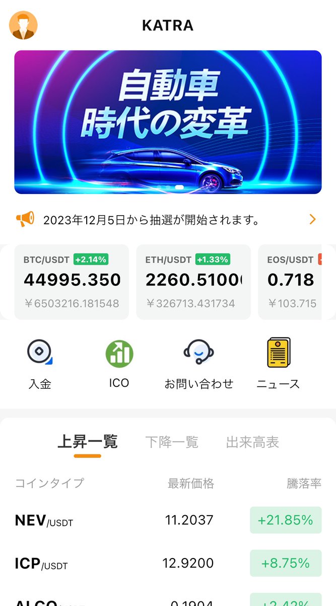 知人からお薦めされましたがご存知の方いらっしゃいますか？このような取引所が、あるのですか？