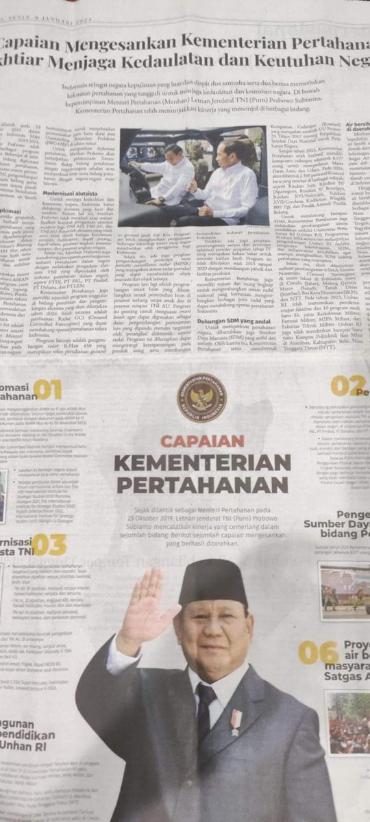 Disayangkan kl terbitnya setelah debat presiden kemarin 
#UntungPakBOWObijak
#PakBOWOTegasMumpuni