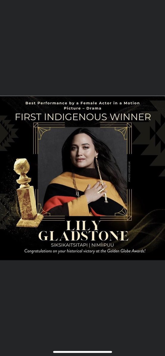 2024 is about making magic for our people. #LilyGladstone #courageousleader #breakingbarriers