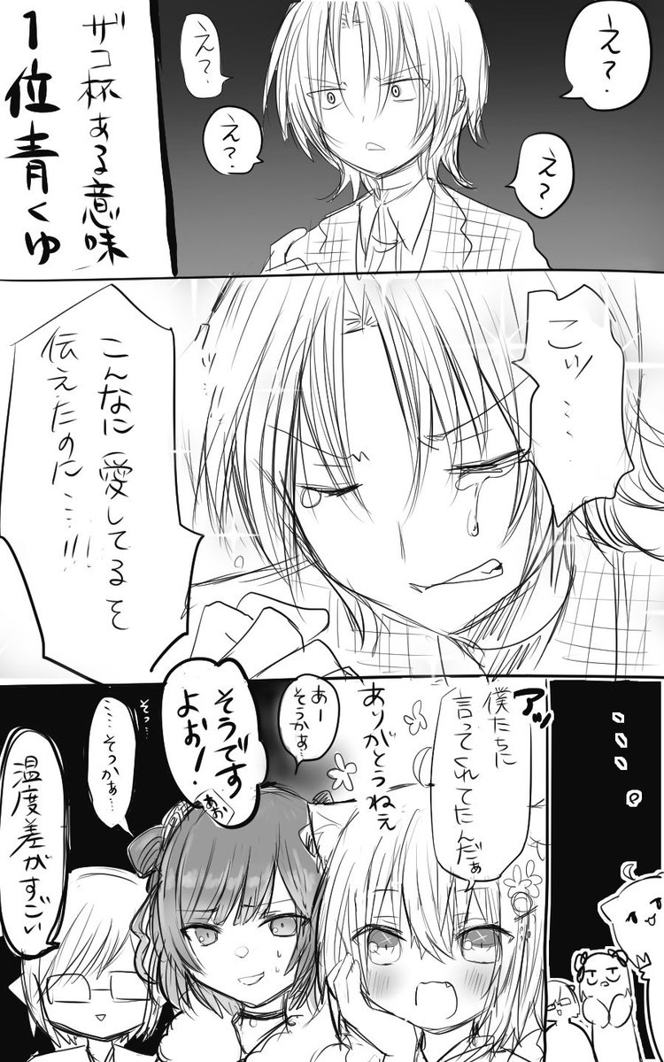 最高だぜ青くゆ!!!!!
笑いをありがとう!!!!!
#ホロお正月CUP2024
#青ペン #TOWART #絵かゆ