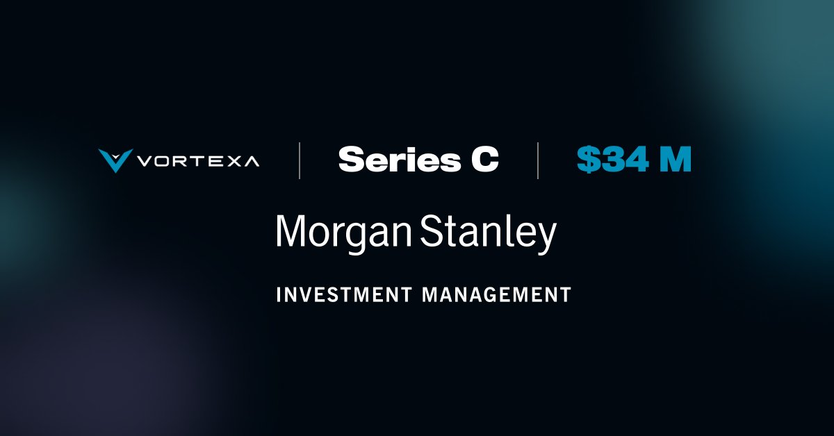 Vortexa's tweet photo. We're thrilled to share that Vortexa has just secured a $34 million Series C investment, led by @MorganStanley Expansion Capital! 

Read the press release: https://t.co/cLTuZCM1pg

#Vortexa #SeriesC #Investment #EnergyMarket #FreightMarket #TechInnovation #MilestoneMoment https://t.co/ZmjQ3LlIRl