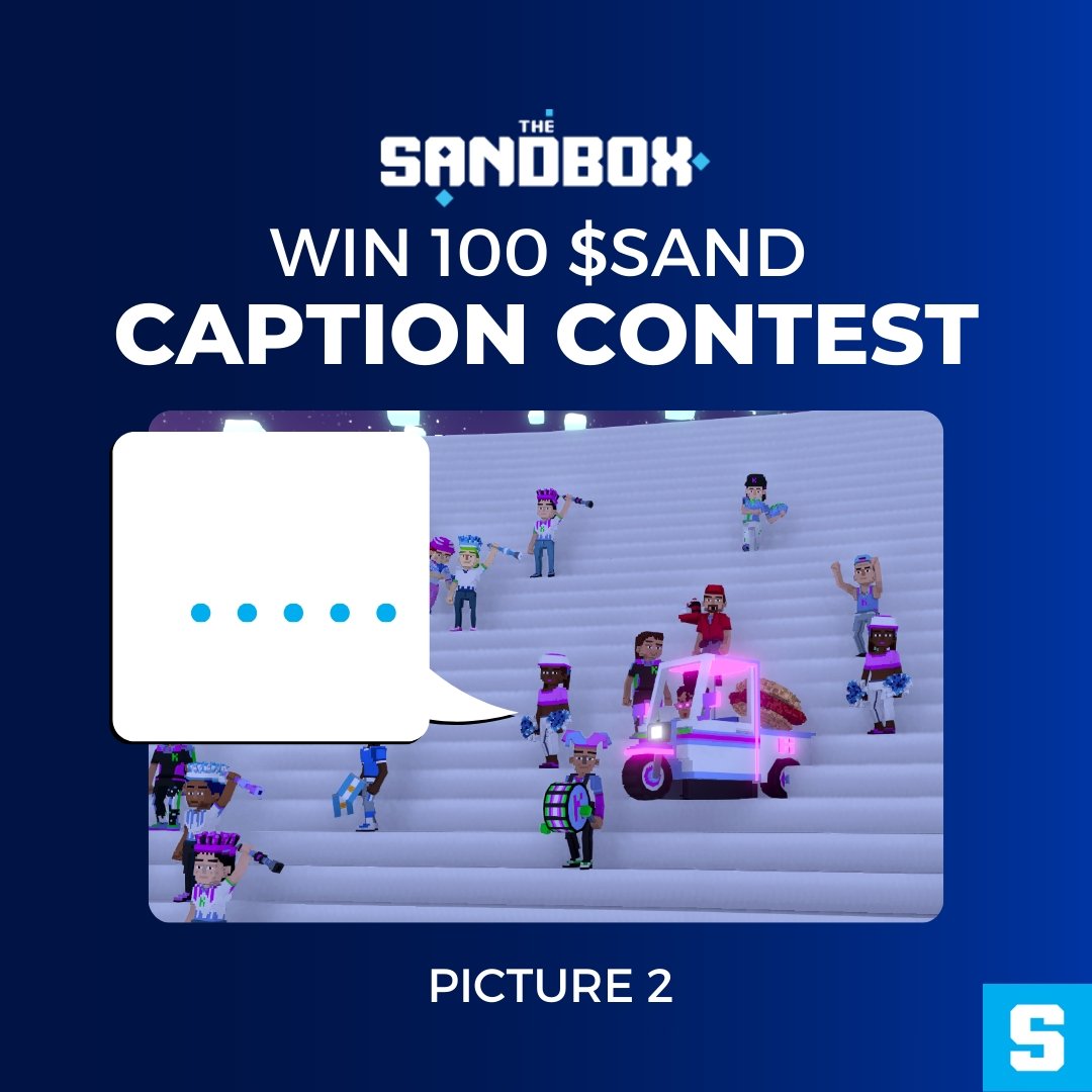 TheSandboxSEA's tweet photo. Choose a picture and toss your LOL-worthy captions into the ring for an opportunity to snag the 100 $SAND prize! 

Follow our Twitter &amp; Instagram account and repost for a chance to win. Wittiest caption by 30th January takes home the prize! 😂 https://t.co/sOESS1Ugkd