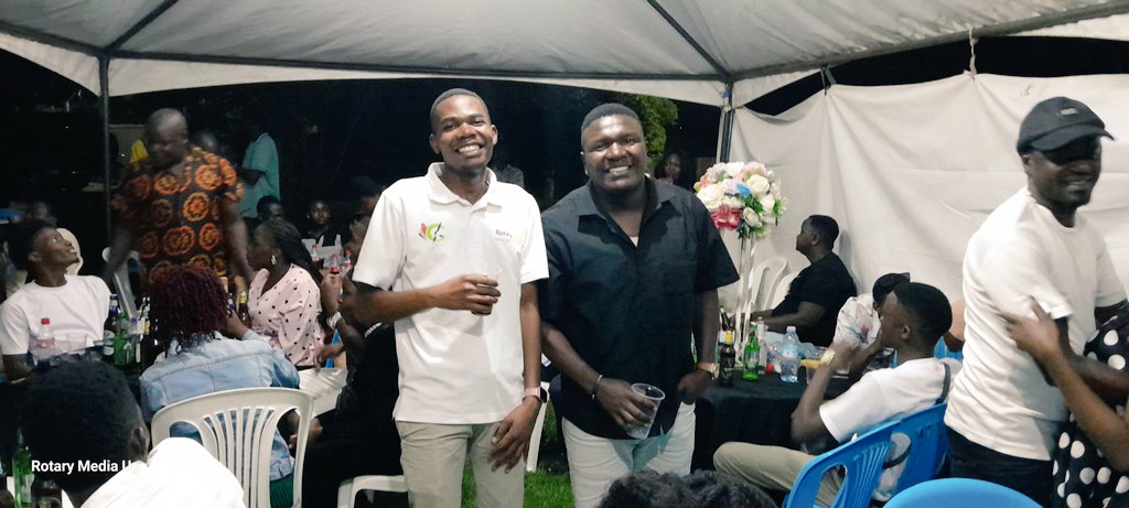 RotaryMedia256's tweet photo. Radiant smiles, genuine conversations, and the warmth of hospitality—thank you to the Rotaract Club of @Rac_kigo for creating such happy moments. Feeling blessed to be part of this incredible experience. #RotaractJoy #GratefulHeart https://t.co/8nCvuVblXz