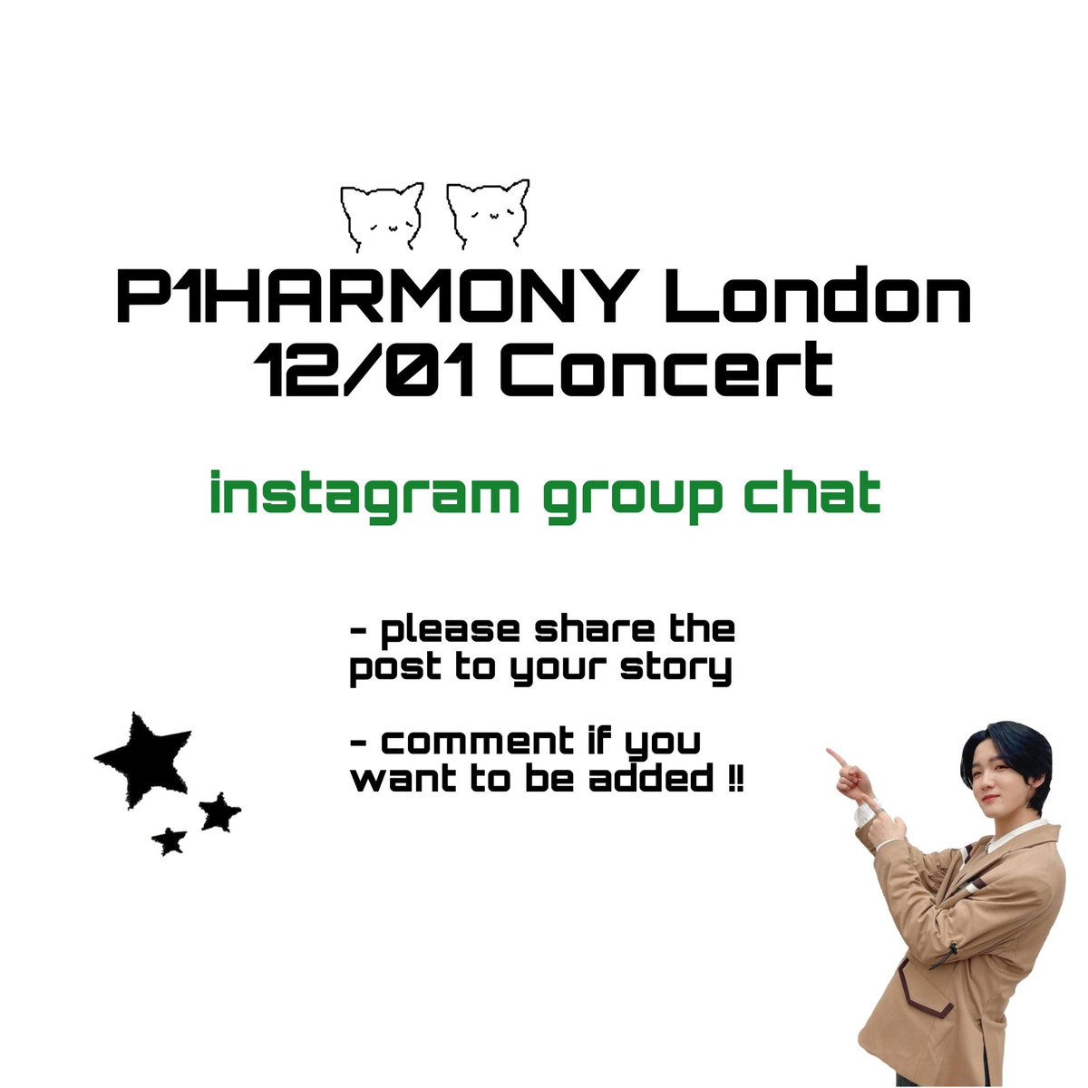 makiithv's tweet photo. comment your instas below :)

#P1Harmonylondon #p1harmonyeurope #P1harmonyeurope #P1harmonytour https://t.co/mxAZDwIxsu