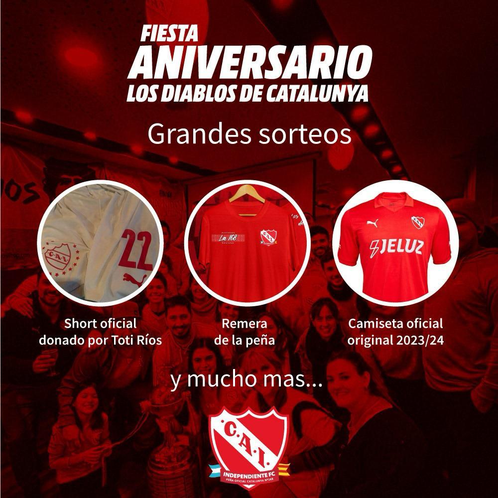 RojoIFCa's tweet photo. Comienza un nuevo año y se renuevan las ilusiones 🇦🇹✨ ¡Los Diablos de Catalunya lo empezamos con un buen festejo por nuestro Aniversario!

🗓️ Domingo 14 de enero, 13 hs.
🏠 MauMau Underground (Poble Sec).
💸 10 EUR
Entrada+Comida+Num. para Sorteos 

¡Te esperamos! 
#TodoRojo🔴 https://t.co/BlrmVeA5ZB