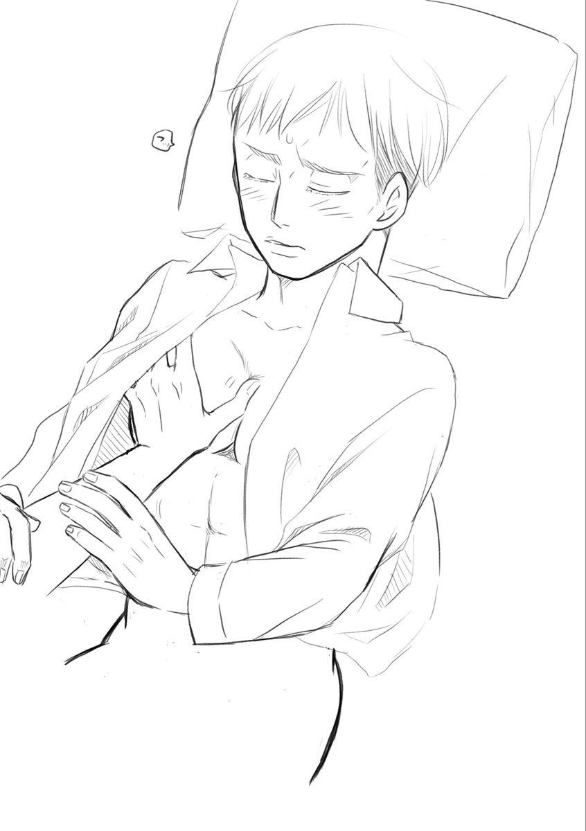 AOT
ちょっとリヴァエルとミケエル。
アニメ本編は観終わってる人が描いた。
ヴィンさん表情もうちょいつけたい。