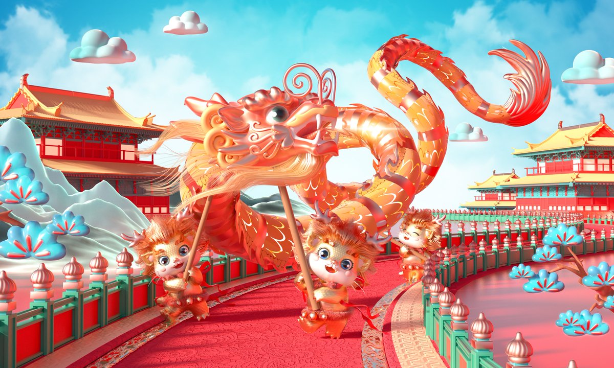 CRAB_AI's tweet photo. Xuân Giáp Thìn 2024 - Năm của Rồng ( Year Of Dragon )
#chucmungnammoi #tet2024 #giapthin2024 #xuan2024 #namcuarong #yearofdragon https://t.co/kIp67V1IF9