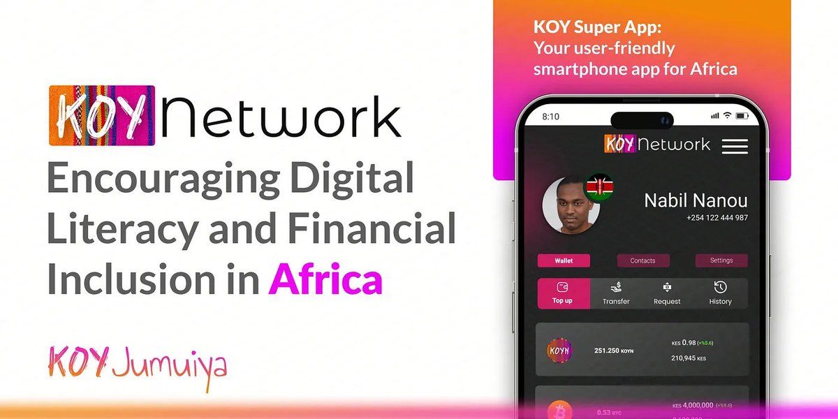 missherabitcoin's tweet image. Dive into the transformative landscape of African commerce with #KOYNetwork's groundbreaking approach. Discover how this visionary platform is merging social media and finance to redefine trade dynamics across the continent.

Read my full blog article here: