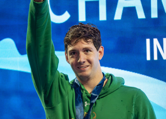 The SwimLight: Getting to Know Notre Dame Star Chris Guiliano (Video) - swimmingworldmagazine.com/news/the-swiml… @NDSwimDive @FightingIrish