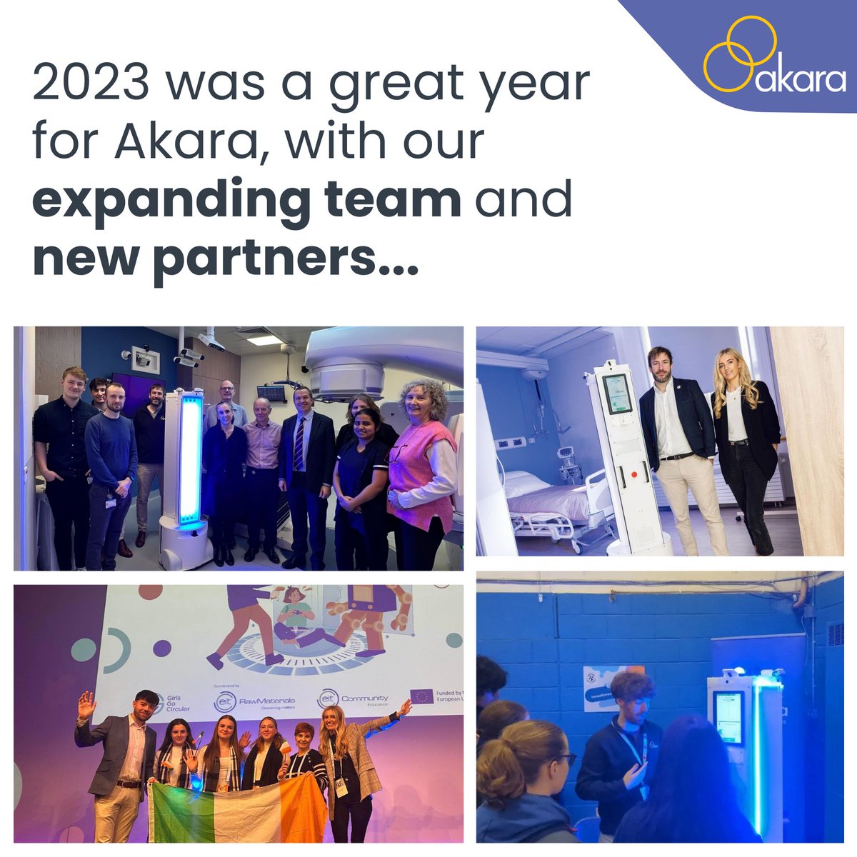 Akara_Robotics's tweet image. Akara welcomes you to 2024! 🎉 We are officially back from our holiday break and are super excited to get back into the swing of things!

We have some exciting news coming in the next few weeks, so be sure to stay in touch!