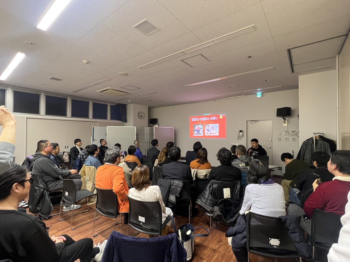 今日はトークイベント出演。
トークショーさせて頂き、また他の方のお話しも伺う事が出来てものすごく勉強になりました。

オンラインでご視聴頂いた方もありがとうございました。

#100人カイギ　#墨田区