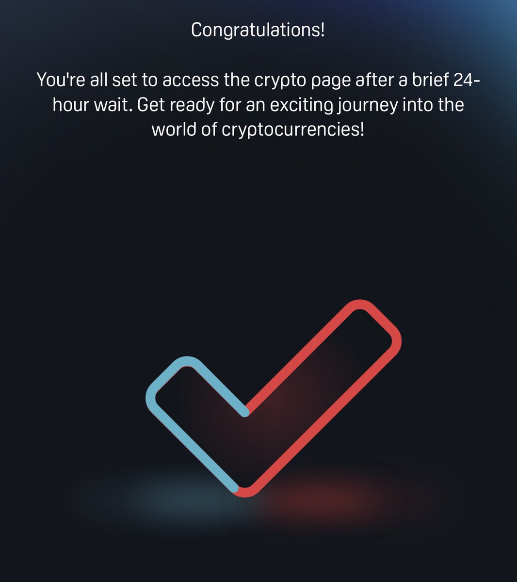 AminaMhab's tweet photo. ✅ I have successfully passed the crypto appropriateness test on the BABB app, completed my investor profile, and am now waiting for the 24-hour cooling-off period. 🤔How about you?🤔 https://t.co/NKpxmvwi8I