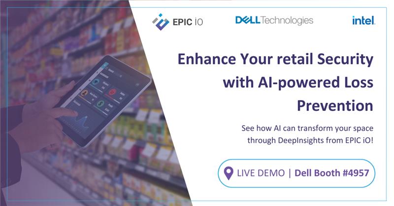 EPIC iO is headed to <a href="/NRFnews/">National Retail Federation</a>  2024, joining forces with <a href="/DellTech/">Dell Technologies</a> and <a href="/intel/">Intel</a>  to explore the forefront of innovation in the retail industry.

Join us at Booth #4957 to dive into the latest trends and advancements shaping the future of retail technology. From transformative