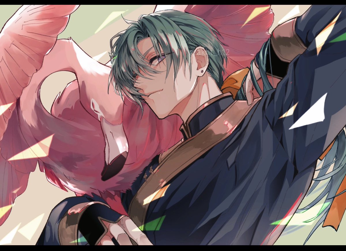akht_h12's tweet photo. 🐉🦩💚 https://t.co/4eq0lYHIpl