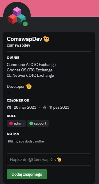 SpartaN_PL1's tweet photo. https://t.co/RBz7hwC323 is expanding its operations to include another coin. This time, 0l Network 👀. Previously, Gridnet (2nd). DYOR.
#comswap https://t.co/L8U2KM5Hjn