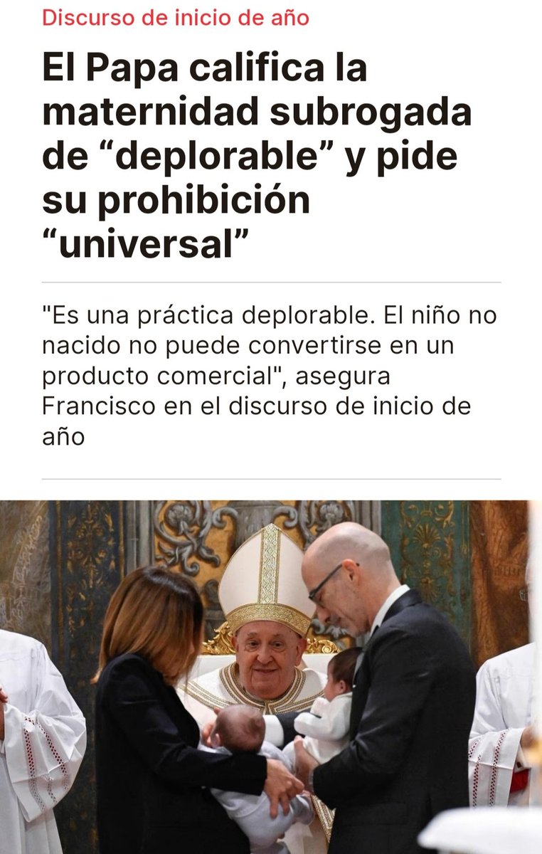 CristianBilba12's tweet photo. Porque ser padre/madre no es un derecho.

Porque los bebés no son objetos con los que comerciar.

Porque las mujeres no son incubadoras que se alquilan por partes.

Prohibición universal de la explotación reproductiva ¡YA! https://t.co/G0HBNGQ3sQ