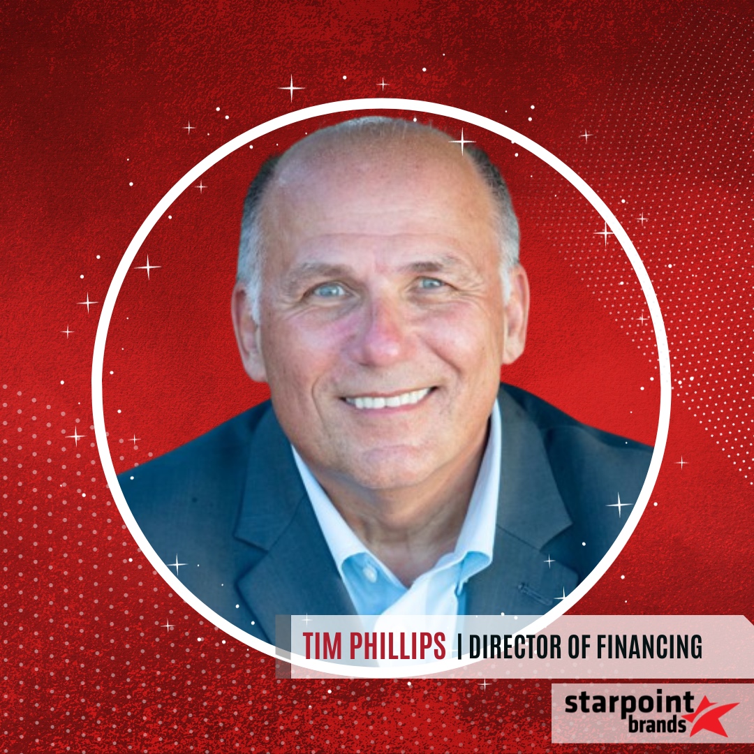 starpointbrands's tweet photo. Today, we're spotlighting our incredible team member, Tim Phillips, our Director of Financing, who's been with us for 29 years! 

Tim plays a pivotal role in helping our franchisees achieve their dreams, and he does it with flair and dedication. Let's dive into his world of fi... https://t.co/dfCFVA0wGB