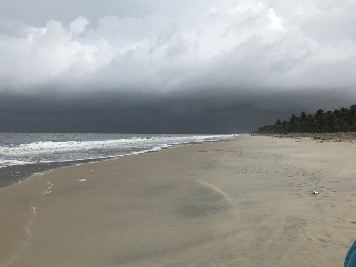 vandanacd's tweet photo. In all that noise on beaches, i must add this one (amongst the many). Totally customised for barefoot walks. The only drama here is the clouds threatening to pour😊 https://t.co/MmuBoAXdPj