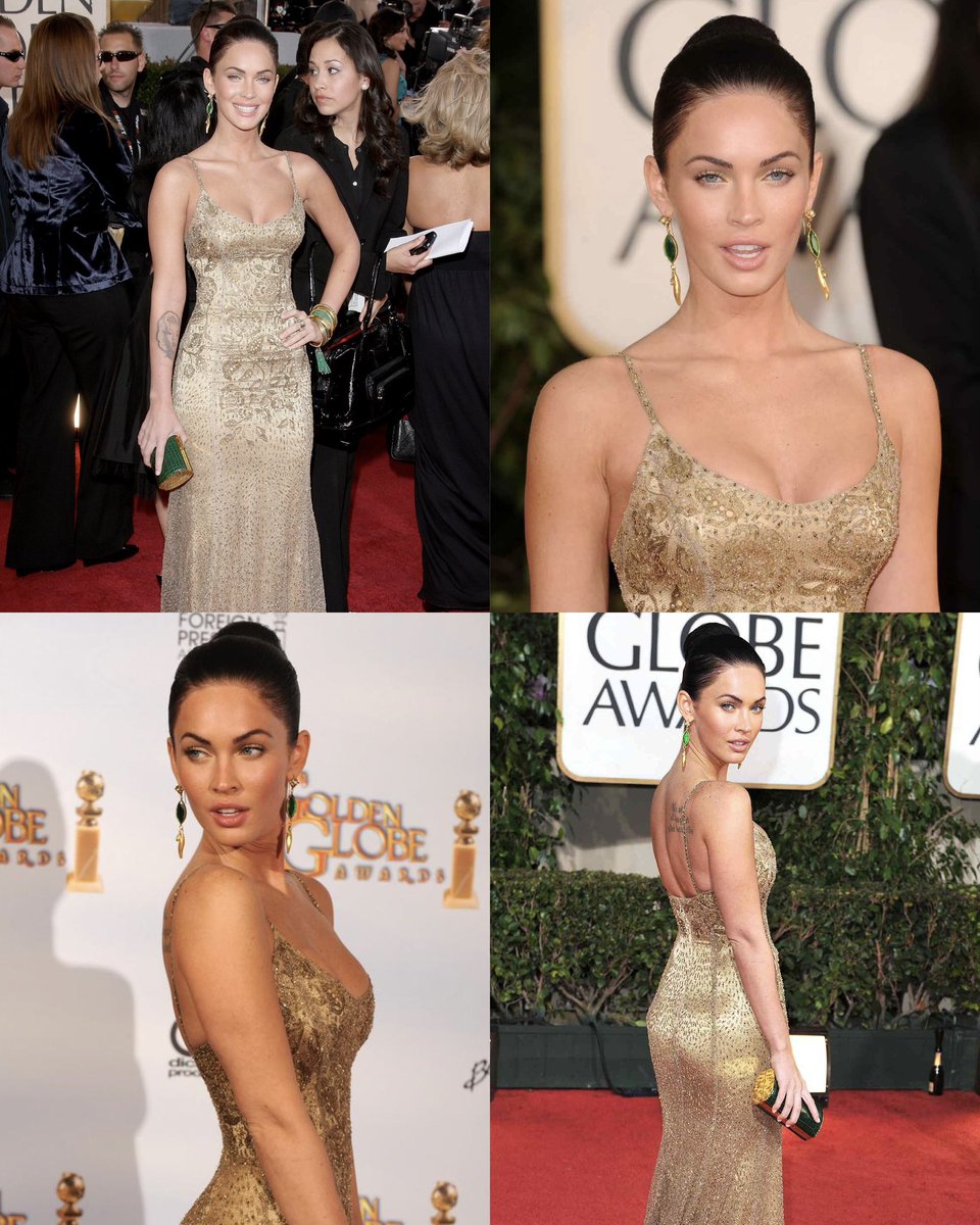 megan fox at the golden globes in 2009