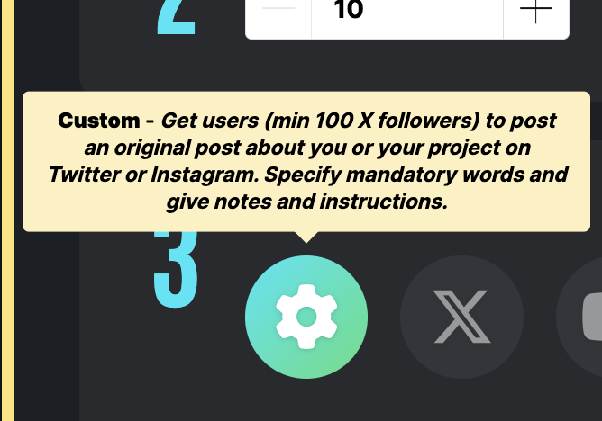 xposureboost's tweet photo. Book a custom raid today!

Choose from 10 to 500 NFT users to make an individual tweet about your project 

or 

Quote Tweet

Book here: https://t.co/WmGGBfCChP https://t.co/wGvV9C26rE