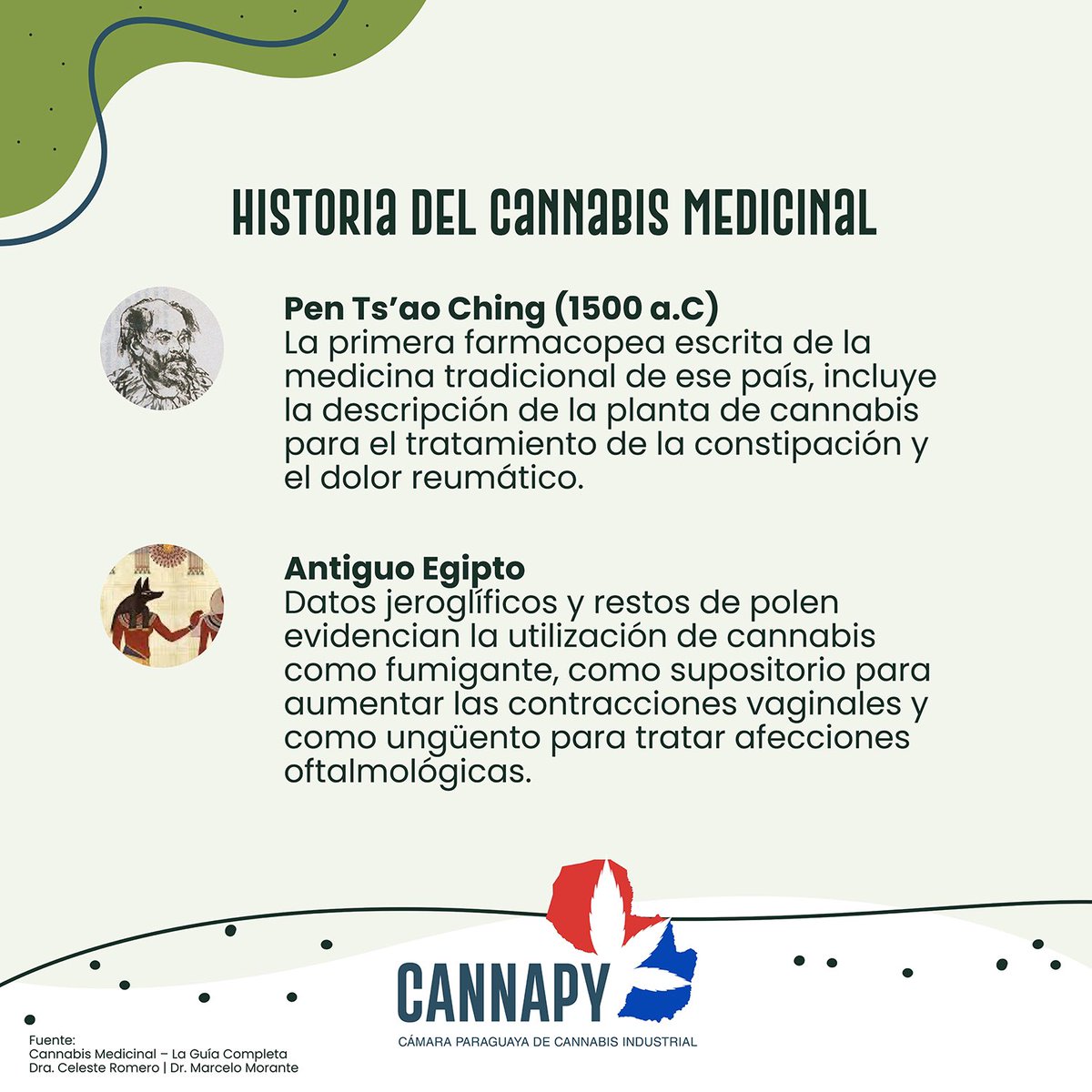 Cannapy_'s tweet photo. Se desconoce el momento exacto en el que el ser humano empezó a utilizar el cannabis con fines medicinales, sin embargo, existen evidencias que demuestran que su uso cuenta con miles de años de historia. 

#CannaPy https://t.co/B8U61dBPBy