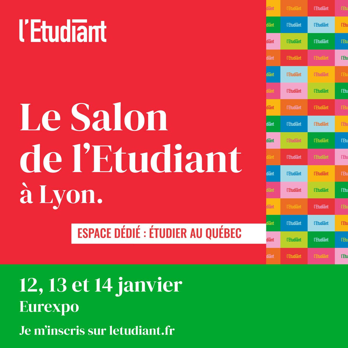 📌Conférence organisée par l'AGERA en  partenariat avec l’Etudiant : "Les grandes écoles en Auvergne  Rhône-Alpes : comment, pour qui et pour quels métiers ?"
👨‍💼 Nos intervenants : <a href="/BurgundySB/">BSB - Burgundy School of Business</a> , <a href="/esdes_BS/">Esdes Business School</a> , <a href="/EMLYON/">emlyon business school</a> , <a href="/IDRAC_BS/">IDRAC Business School</a> , <a href="/OfficielIstp/">ISTP OFFICIEL</a>, <a href="/TelecomStE/">Télécom Saint-Étienne</a>
#letudiant
