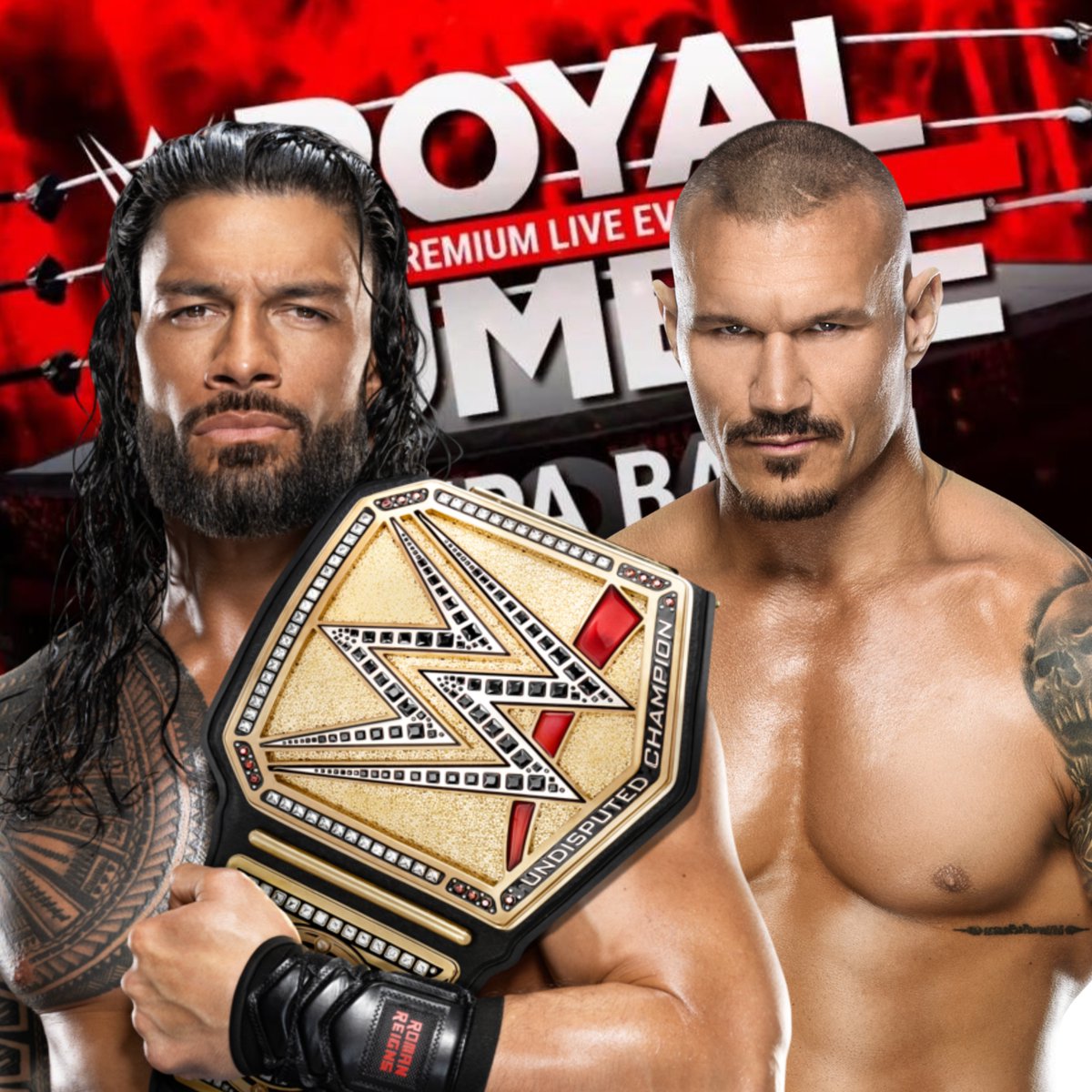 Original plans were to see Randy Orton vs Roman Reigns for the Royal  Rumble. - WON, image size:1200x1200