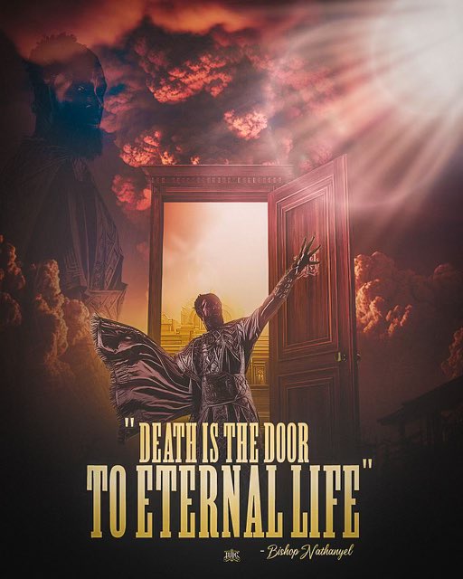 BishopNathanyel's tweet photo. “Death is the door to eternal life.” #LightAffliction #Persecution #LoseYourLife #ReasonbleService #Martyrs #Heroes #Prophets #IUIC #Israelites #Nathanyel7 https://t.co/KLLxomtqnk
